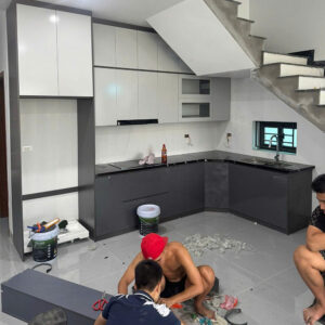 Mẫu tủ bếp NHB06