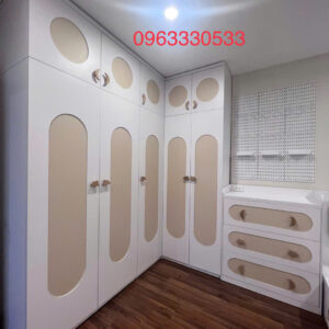 Mẫu tủ quần áo NHT04